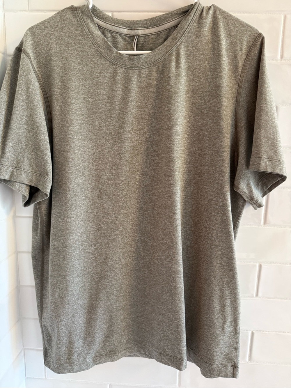 lululemon athletica Men's Crew Neck Tee - Heather Gray